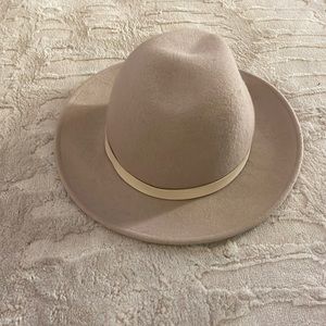 Club Monaco wool wide rim hat